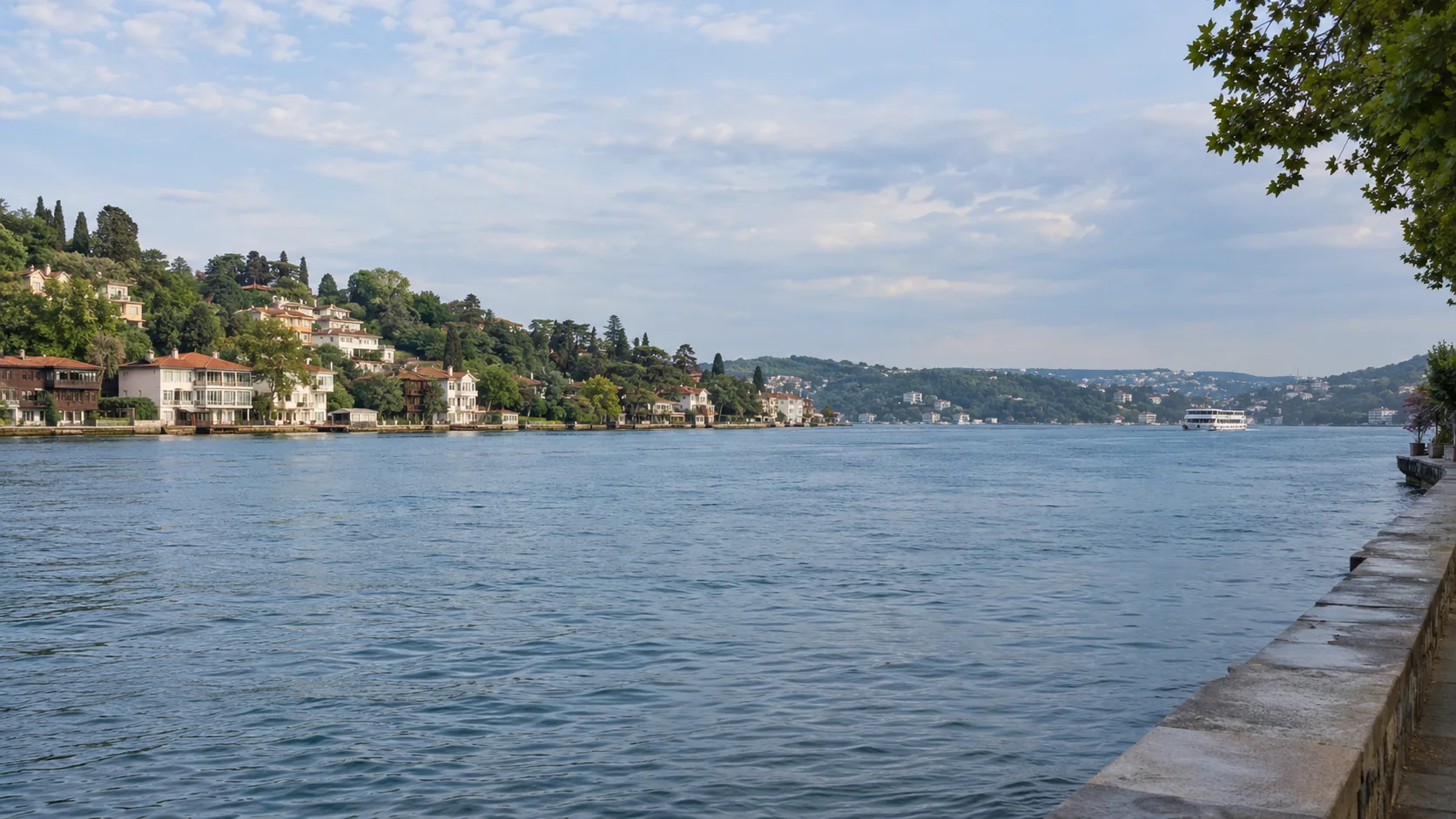 Beykoz ve İstanbul Boğazı kıyı atmosferini gösteren temsili görsel